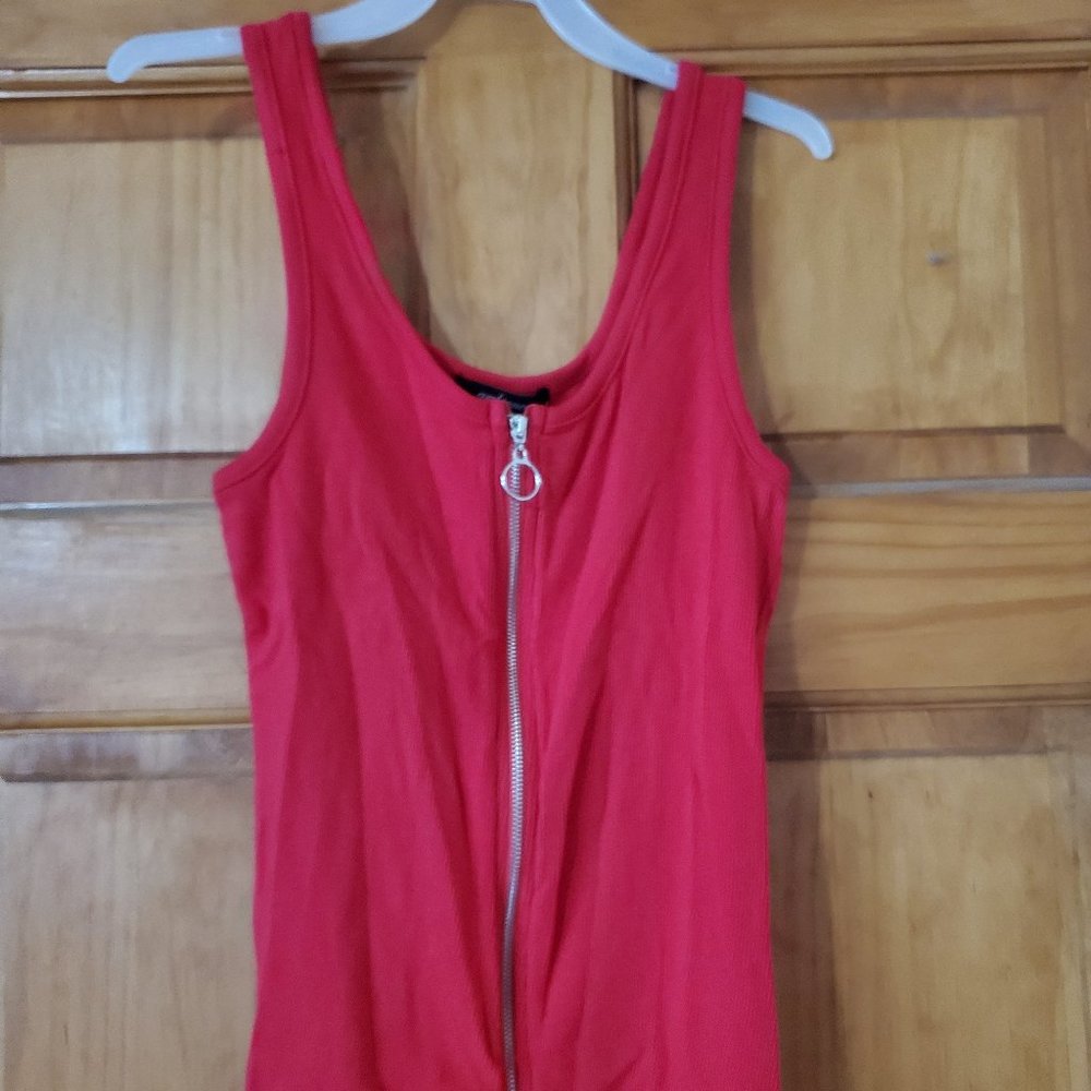 Ambience Zipper tank top